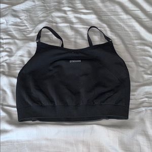 Black Gymshark Sports Bra